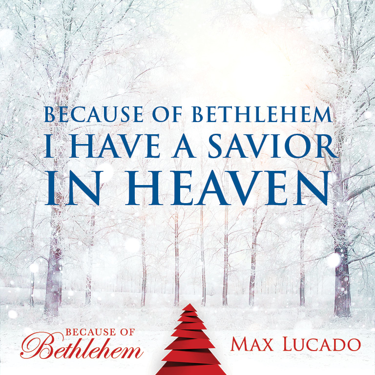 a christmas book from max lucado because of bethlehem san antonio at christmas